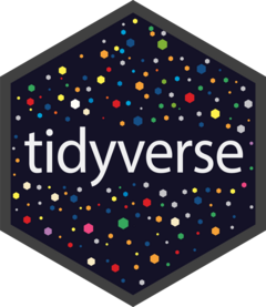 Tidyverse hex sticker